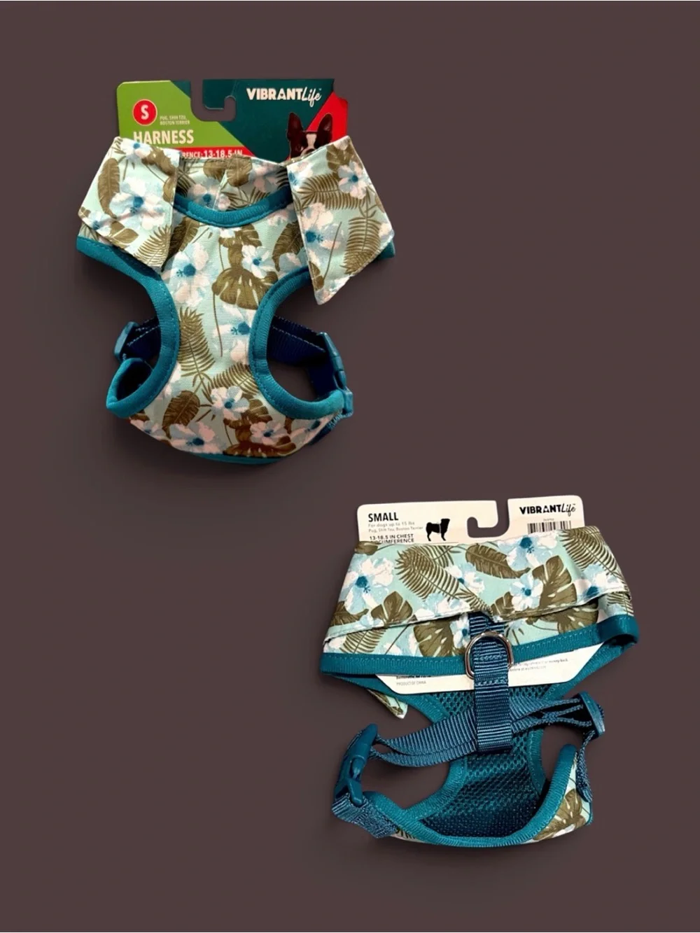 Vibrant Life Dog Hawaiian Shirt Harness